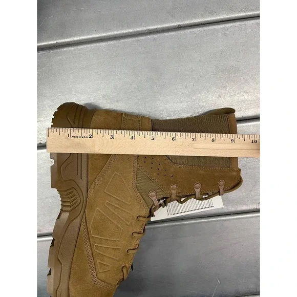 Salomon Guardian Combat Boots Mens 13EE Coyote Suede Leather Lace Up‎ Tactical